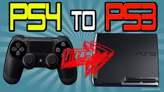 How To Easily Connect PS4 Controller to PS3 Console Wirelessly [upl. by Lubin]