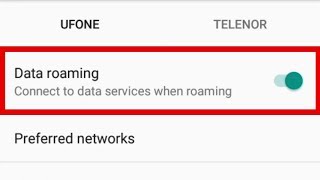 How To Enable On Data Roaming  Connect To Data Services When Roaming in Android [upl. by Yntirb]