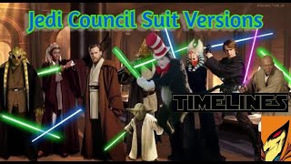 Roblox  Star Wars Timelines RP  Jedi Council Suit Versions [upl. by Miett50]