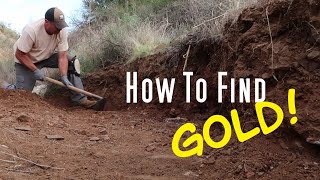 Great Tips That Work  Finding Gold Nuggets Prospecting With a Metal Detector [upl. by Derinna]