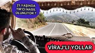 TÜRKİYENİN EN GENÇ TIRCISI  Tehlikeli Ve Virajlı Yollar [upl. by Blumenfeld]