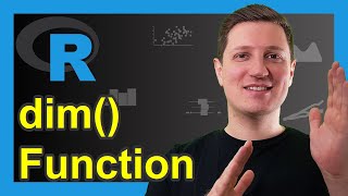 dim in R Programming  Simple Example for the Dimension Function [upl. by Nnylsoj]
