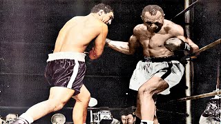 Rocky Marciano  Undefeated  Highlights In Full COLOR [upl. by Sixele]