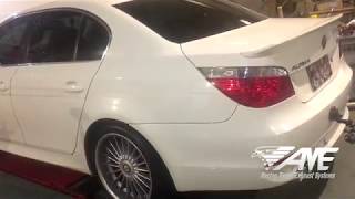 Alpina B5 BMW e60 AME Exhaust Brutal and Elegant Sound in One [upl. by Otreblide]