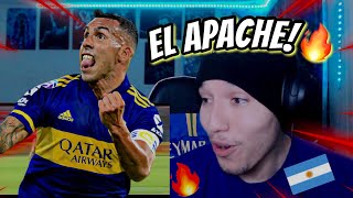 REACTION Carlos Tevez ● Top 25 Goals All Clubs🔥 [upl. by Elok944]