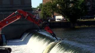 Des Plaines River Dam Removal  part 6 [upl. by Repotsirhc]