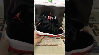 Air Jordan 11 Bred VelvetFull review on my channel Air Jordan 11 Bred VelvetJordan 11 Bred Velvet [upl. by Kcirtap962]