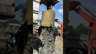 Drilling machine drilling excavator workout urronaldo construction heavyequipment trending [upl. by Awe]