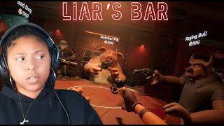 WHY ARE WE PLAYING RUSSIAN ROULETTE  Liar’s Bar Gameplay w BNDPodcast [upl. by Auqenwahs]