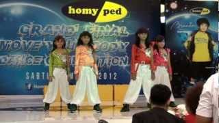 TAKUPAZ JUNIOR quotGRAND FINAL HOMYPED MOVE YOUR BODY DANCE COMPETITIONquot [upl. by Clevey]