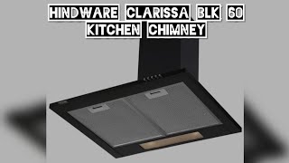 Hindware Clarissa Blk 60 kitchen chimneyunboxing and reviewcheap and best chimneymade in india [upl. by Antipus803]