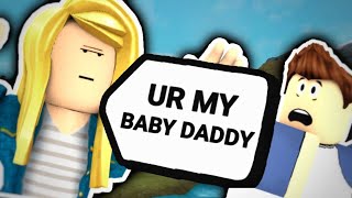 FINDING MY BABY DADDY IN ROBLOX [upl. by Ardnik441]