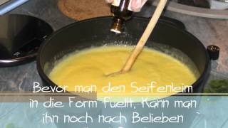 Tutorial Kokosmilchseife herstellen [upl. by Romanas765]