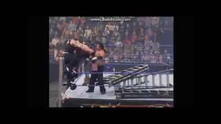 WWE Armageddon 2006 Joey Mercury Ladder Incident HD [upl. by Cony]