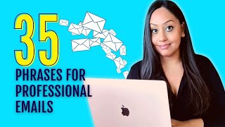 35 Phrases for Professional Emails [upl. by Jennica]