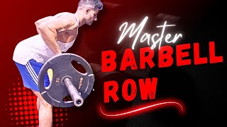 Master your Barbell Row Form in 5 Minutes With ALL GRIPS STEP BY STEP [upl. by Aisya255]