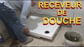 Poser un receveur de douche [upl. by Towers]