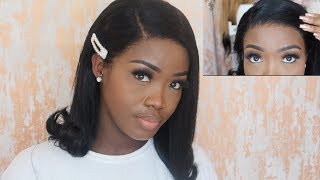 FREEBORNNOBLE WIGS HD LACE FRONTAL WIG APPLICATION  SIXTIES INSPIRED LOOK 2019 [upl. by Aimat]