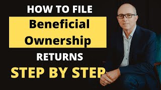 How to file Beneficial Ownership Returns  step by step [upl. by Letnwahs]