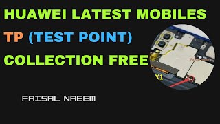 HUAWEI Latest Mobiles TP test point  EDL Point  9008 Point  Free [upl. by Duston294]