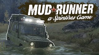 Spintires Mudrunner PS4  American Wilds Grizzly Creek Part 1 [upl. by Alfonzo]