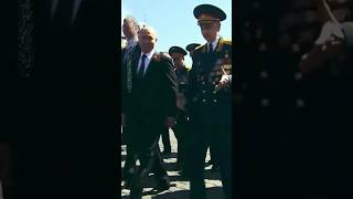 Putin Doesnt Let Security Push WW2 Veteran [upl. by Jennie190]