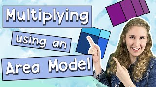 Multiplying Using An Area Model  Educational Kids Math Video [upl. by Ireva]