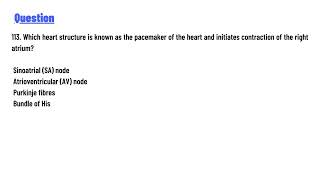 Which heart structure is known as the pacemaker of the heart and initiates contraction of the right [upl. by Salvatore]