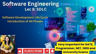 Lec 8 Software Development Life CycleSDLC  SRS  SDD  All phases Introduction  Very Important [upl. by Alten]