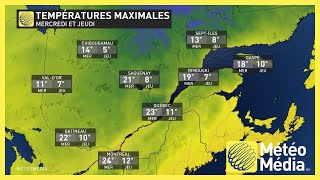 Les orages persistent au Québec [upl. by Retla]