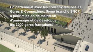 Montpellier St Roch  Présentation de la future gare [upl. by Nerual152]