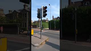 Cambridge Hills Road A1307 Microsense amp PEEK Traffic Lights Puffin Crossing [upl. by Ziza]