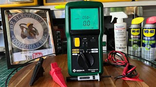 GREENLEE Megohmmeter Model 5880 w Alarm Feature [upl. by Erastes]