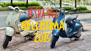 So sánh Vespa946 Bellissima 2015 và custom Christian Dior  đỉnh cao sang trọng của thiết kế Italia [upl. by Nitsraek]