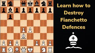 How to beat Fianchetto Defences in Chess The two Fianchettos part 1 [upl. by Elene]