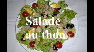 Salade au thon  Tuna salad [upl. by Romaine]