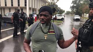 Armed Black selfdefense coalition rally for Jaheim McMillan in Gulfport MS [upl. by Adliw]