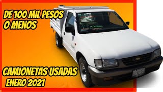 ✔️✔️ Camionetas usadas en Venta 💲100 mil pesos o menos [upl. by Spatola]