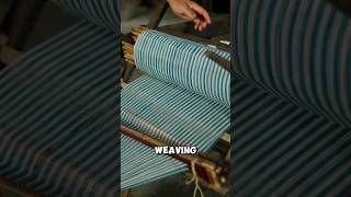 Weaving loom clothe Making Process shorts [upl. by Aissyla394]