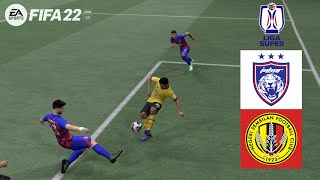 FIFA 22 LIGA SUPER MALAYSIA  Johor Darul Tazim vs Negeri Sembilan Full Match Malaysia [upl. by Elish732]