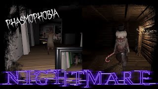 Phasmophobia  Ridgeview amp Grafton  Nightmare  Solo  No Commentary  Ep 45 [upl. by Drahsir]