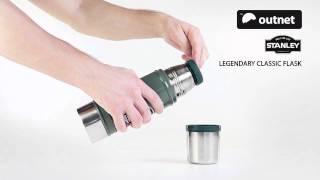 Stanley Legendary Classic Flask  Outnet Demo [upl. by Tirma167]