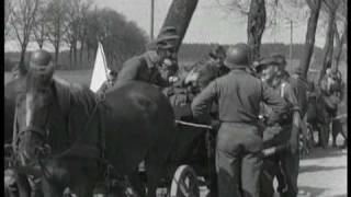 German soldiers surrender in West Bohemia 1945 part 1 [upl. by Ahcsropal]