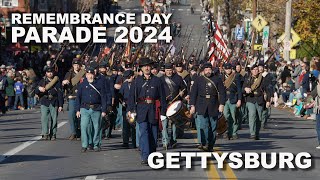 Remembrance Day Parade 2024 4K [upl. by Toiboid432]