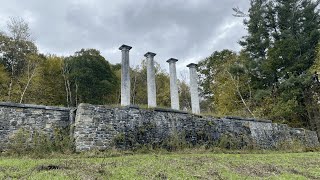 Exploring the ABANDONED Ashintully Mansion Ruins Tyringham MA [upl. by Brook]