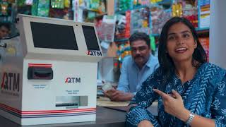 QTM Worlds First Smart Mini ATM TVC Ads [upl. by Adav]