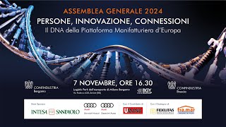 Assemblea Generale 2024 di Confindustria Bergamo e Confindustria Brescia [upl. by Ardnek443]