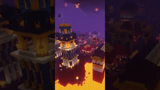 Exploring the Better Nether Mod New Features Dangers and Biomes shorts minecraft [upl. by Nyrtak714]