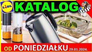 LIDL  Gazetka Promocyjna od Poniedziałku 29012024  Nowy Katalog [upl. by Auop14]