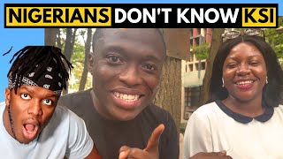 NIGERIANS DON’T KNOW KSI   JJ OLATUNJI ksi sidemen jjolatunji funnyvideos [upl. by Katherina]